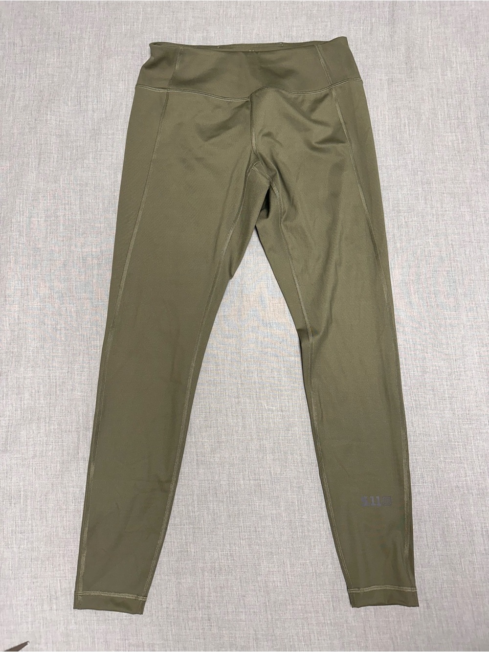5.11 Tactical PT-R Max Effort High Waisted Activewear Tights Olive Green Size S